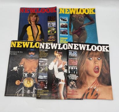 NEWLOOK Lot de 5 magazines érotiques vintage

Réf...
