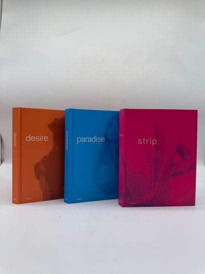 Ensemble de trois ouvrages photographiques...