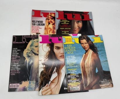 LUI Set of 5 vintage erotic magazines

Internal...