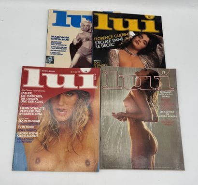 LUI Set of 4 vintage erotic magazines

Internal...
