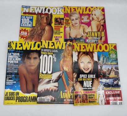 NEWLOOK Lot de 5 magazines érotiques vintage

Réf...