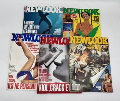 NEWLOOK Lot de 5 magazines érotiques vintage

Réf...