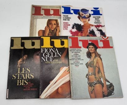 LUI Set of 5 vintage erotic magazines

Internal...