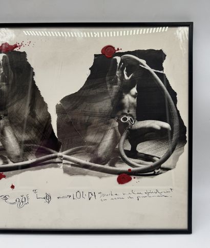 Conceptual erotic composition
Mixed media...