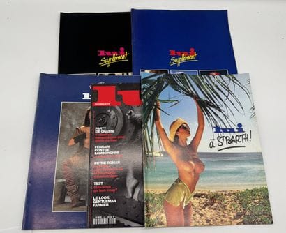 LUI Set of 5 vintage erotic magazines

Internal...