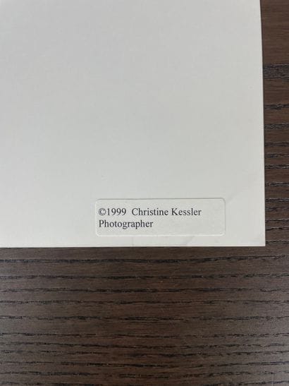 Christine Kessler, black-and-white erotic/fetish...