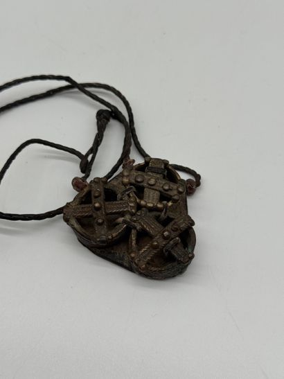 ETHIOPIA Kitab or talismanic amulet made...
