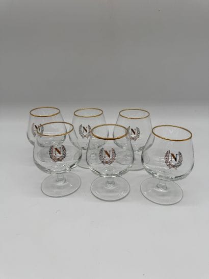 Set of Six “Napoleon” Whiskey Glasses
Six...