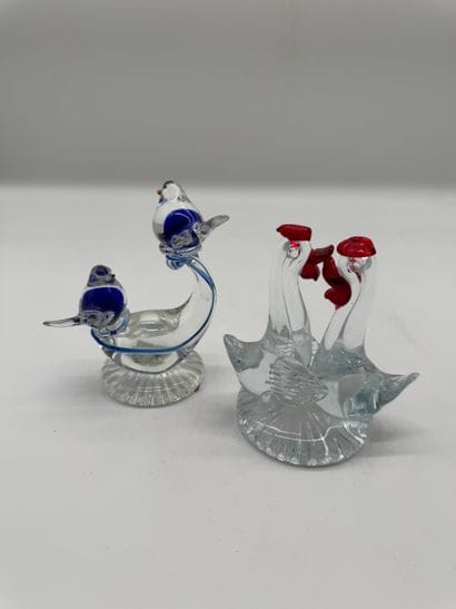 MURANO, ITALY, CIRCA 1960–1980
Set of two...