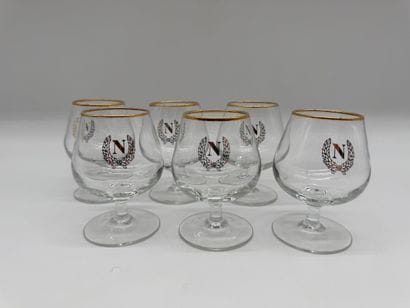 Set of Six “Napoleon” Whiskey Glasses
Six...