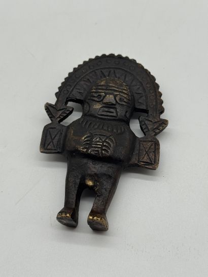 Anthropomorphic Statuette - 20th Century
Double-sided...
