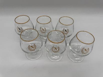 Set of Six “Napoleon” Whiskey Glasses
Six...