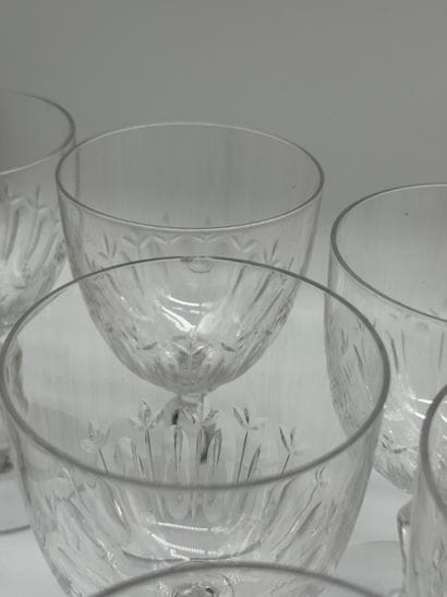 Cut Crystal Glass Set and Decanter
Set of...