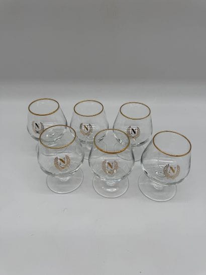 Set of Six “Napoleon” Whiskey Glasses
Six...