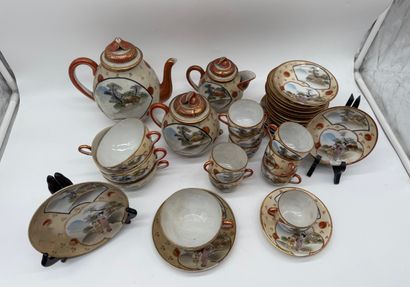 Service à thé et café en porcelaine, 36 pièces
Service...