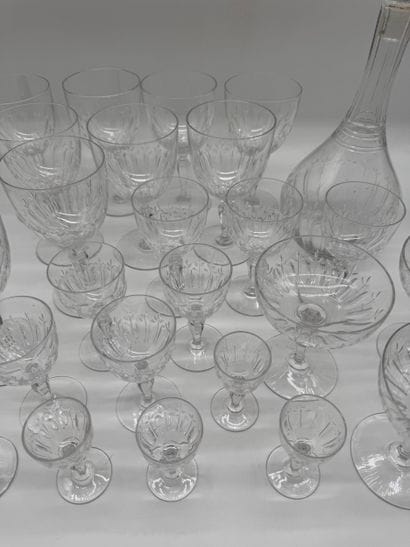 Cut Crystal Glass Set and Decanter
Set of...