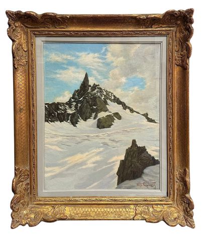 Fernand Clausse (1899 1967) Paysage de montagne...