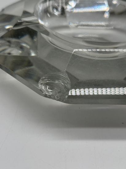 Val Saint-Lambert - Ashtray made of solid,...