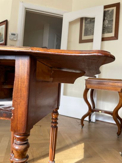 Louis-Philippe drop-leaf table, France, circa...