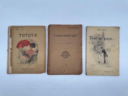 Ensemble de trois volumes brochés illustrés
-...