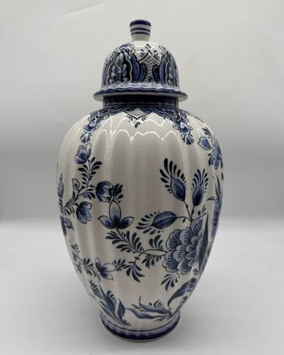 Delfia (XXe siècle) - Grand vase balustre...