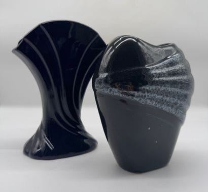 SYLVAC & ART GLASS CA. 1950–1970
Set of two...