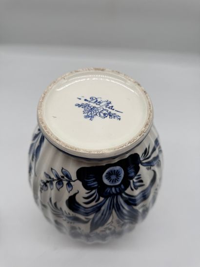 Delfia (XXe siècle) - Grand vase balustre...