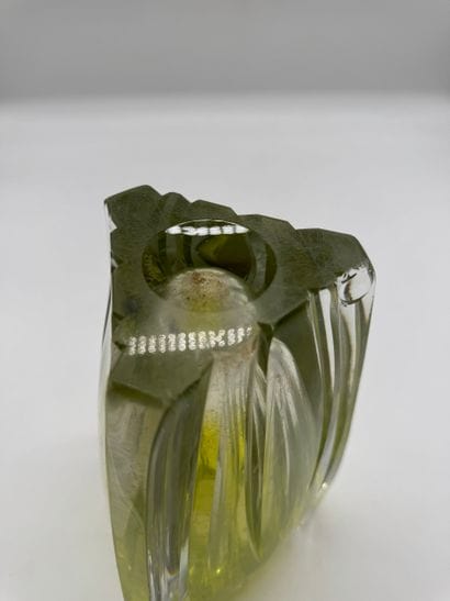 Val Saint-Lambert - Cylindrical vase made...