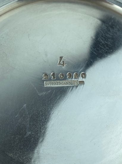 Wiskemann - Silver-plated tea and coffee...