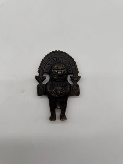 Anthropomorphic Statuette - 20th Century
Double-sided...