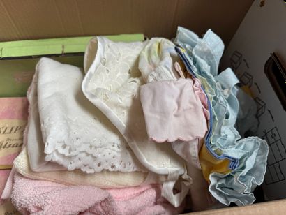 Set of textiles for babies, dolls, and tables
Shows...
