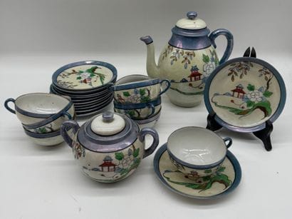 Service à thé en porcelaine, 22 pièces
Service...
