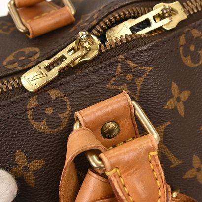 LOUIS VUITTON “Keepall” bag in brown Monogram...