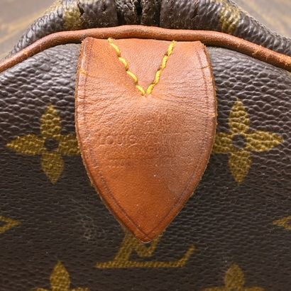 LOUIS VUITTON “Keepall” bag in brown Monogram...