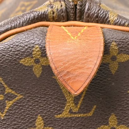 LOUIS VUITTON “Keepall” bag in brown Monogram...