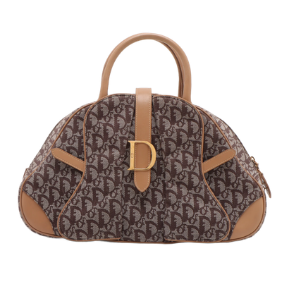 CHRISTIAN DIOR “Vintage Saddle Bowler” bag...