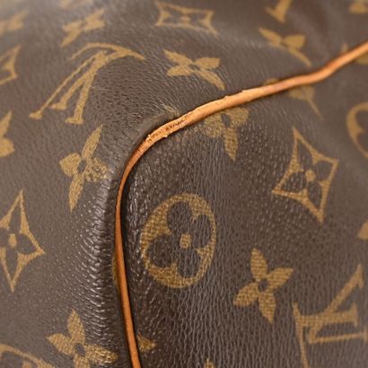LOUIS VUITTON “Keepall” bag in brown Monogram...