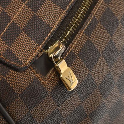 LOUIS VUITTON “Bastille” bag in brown canvas,...