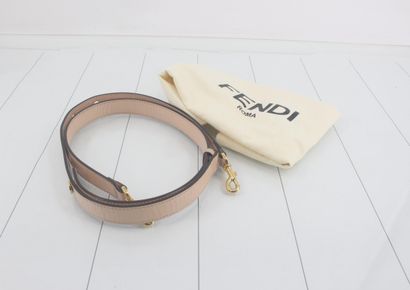 FENDI “By The Way Satchel” bag in beige leather,...