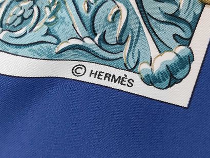 HERMES 90 Carré in multicolored silk.
Dimensions:...