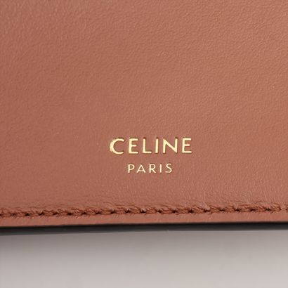 CELINE Portefeuille « 16 Trifold » en cuir...