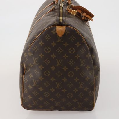 LOUIS VUITTON “Keepall” bag in brown Monogram...