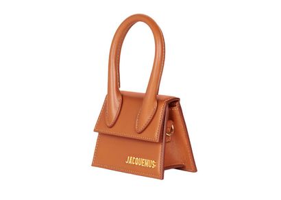 JACQUEMUS “Le Chiquito Mini” bag in brown...
