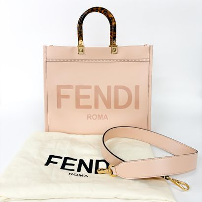 FENDI “Sunshine Shopper Tote” bag in pale...
