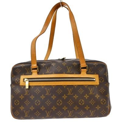 LOUIS VUITTON “Vivacite” bag in brown Monogram...