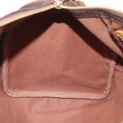 LOUIS VUITTON “Speedy” bag in brown Monogram...