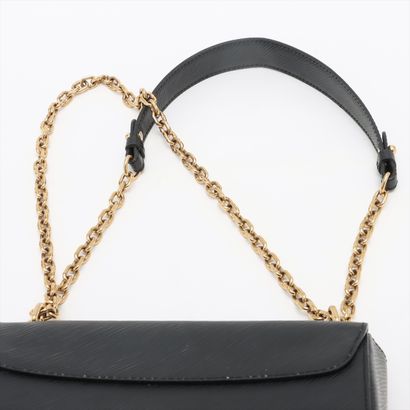 LOUIS VUITTON “Twist” bag in black Epi leather,...