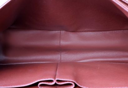 CHANEL Sac « Paris-Edinburgh Flap » en cuir...