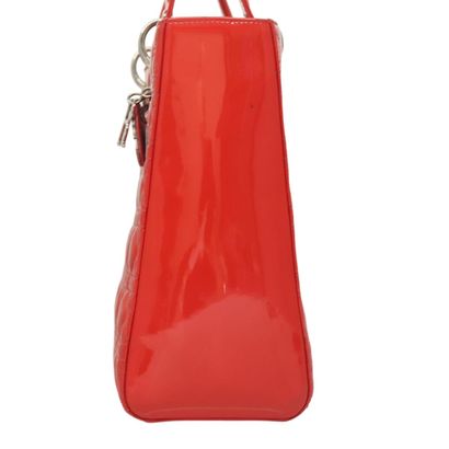 CHRISTIAN DIOR Sac « Vintage Lady Dior Patent...