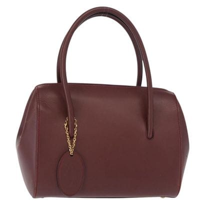 CARTIER Sac « Must Line » en cuir bordeaux,...